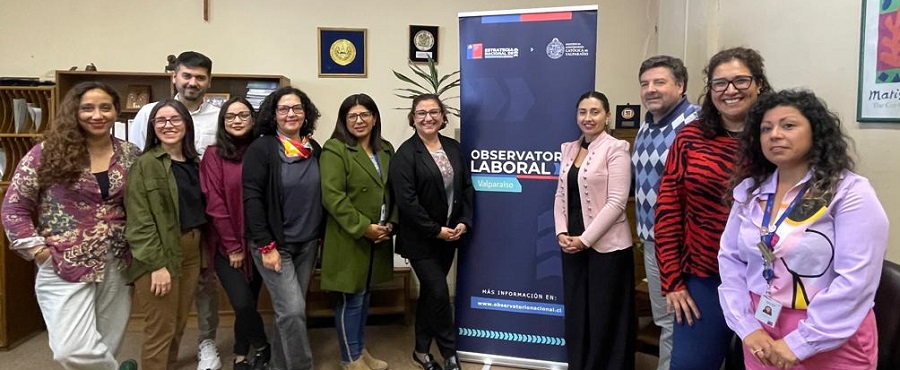 Observatorio Laboral Valparaíso sostiene reunión clave con autoridades regionales