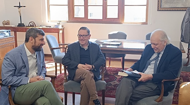 Visita del vicepresidente de la Fundación Olmsted a la PUCV